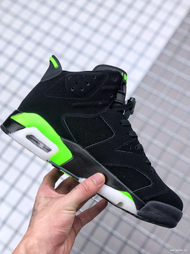 Chep Onekick Jordan 'Electric Air 6 003 Green' CT8529 Retro 0811